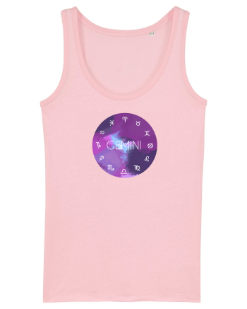 Gemini Astrological Sign/GEMENI/Zodiac Cotton Pink