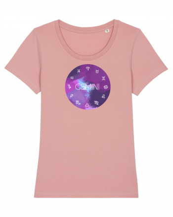 Gemini Astrological Sign/GEMENI/Zodiac Canyon Pink