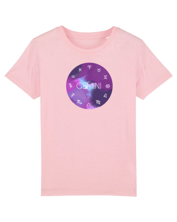 Gemini Astrological Sign/GEMENI/Zodiac Cotton Pink