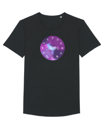 Gemini Astrological Sign/GEMENI/Zodiac Black