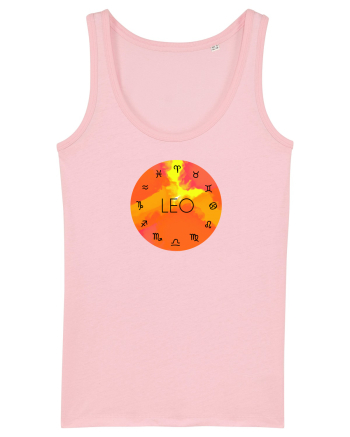 Leo Astrological Sign/LEU/Zodiac Cotton Pink