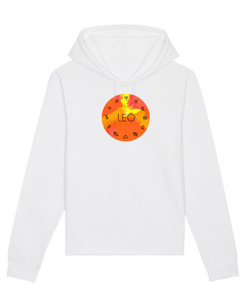 Leo Astrological Sign/LEU/Zodiac White