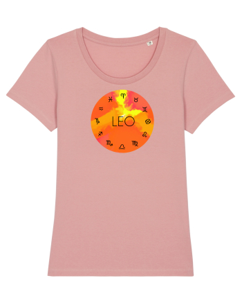 Leo Astrological Sign/LEU/Zodiac Canyon Pink