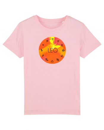 Leo Astrological Sign/LEU/Zodiac Cotton Pink