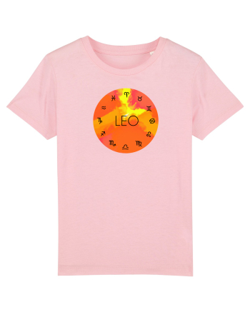 Leo Astrological Sign/LEU/Zodiac Cotton Pink