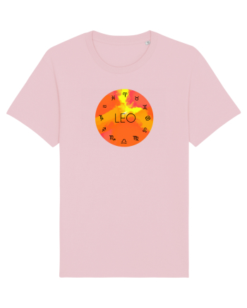 Leo Astrological Sign/LEU/Zodiac Cotton Pink