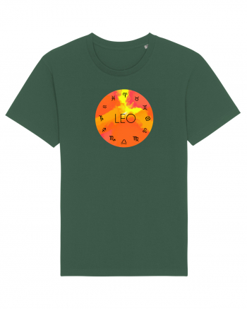 Leo Astrological Sign/LEU/Zodiac Bottle Green