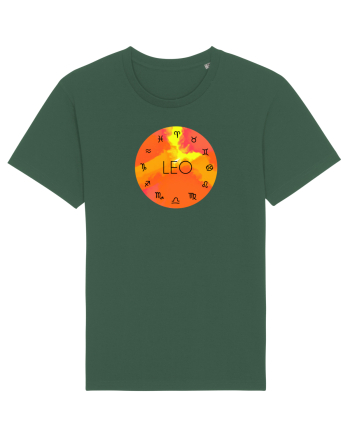 Leo Astrological Sign/LEU/Zodiac Bottle Green
