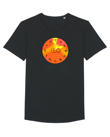 Leo Astrological Sign/LEU/Zodiac Black