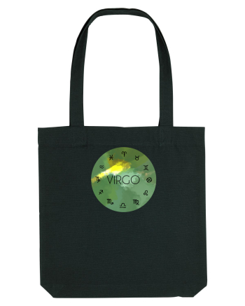 Virgo Astrological Sign/FECIOARA/Zodiac Black