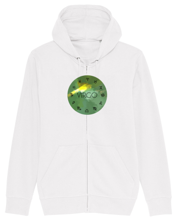 Virgo Astrological Sign/FECIOARA/Zodiac White