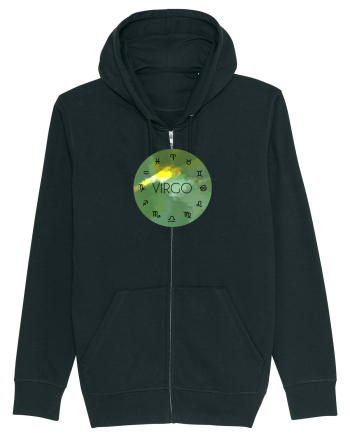 Virgo Astrological Sign/FECIOARA/Zodiac Black