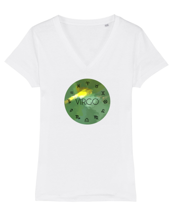 Virgo Astrological Sign/FECIOARA/Zodiac White