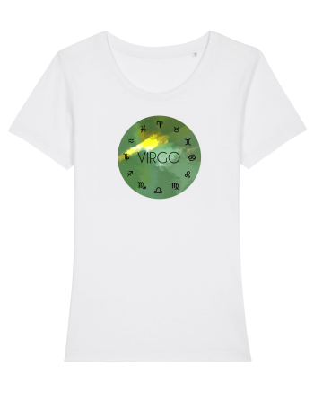 Virgo Astrological Sign/FECIOARA/Zodiac White