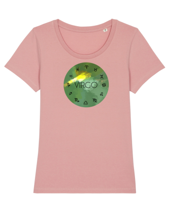 Virgo Astrological Sign/FECIOARA/Zodiac Canyon Pink