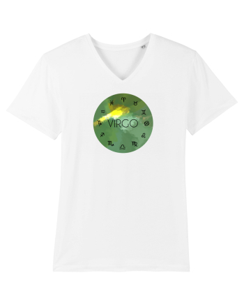 Virgo Astrological Sign/FECIOARA/Zodiac White
