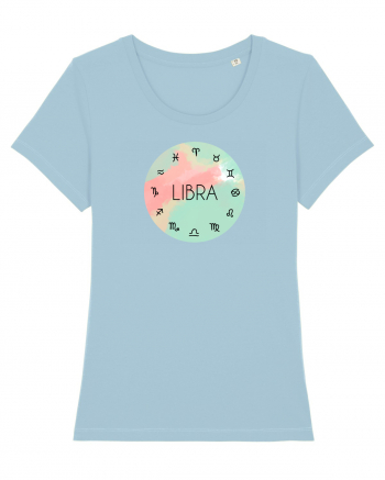 Libra Astrological Sign/BALANTA/Zodiac Sky Blue