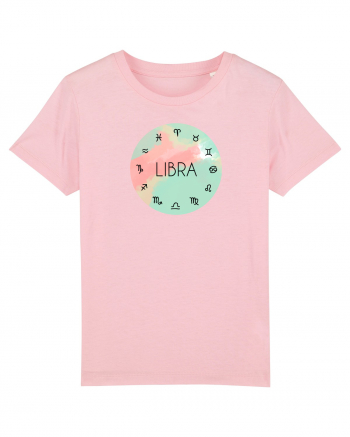 Libra Astrological Sign/BALANTA/Zodiac Cotton Pink