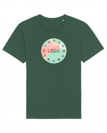 Libra Astrological Sign/BALANTA/Zodiac Bottle Green