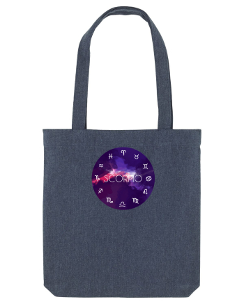 Scorpio Astrological Sign/SCORPION/Zodiac Midnight Blue