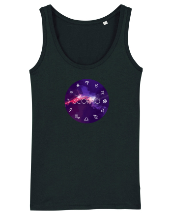 Scorpio Astrological Sign/SCORPION/Zodiac Black