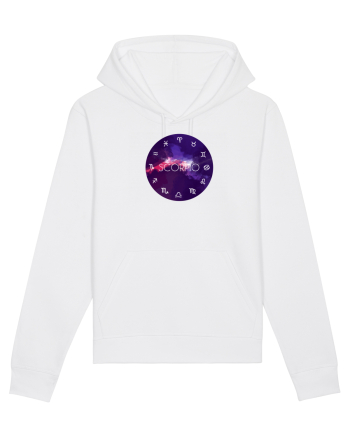 Scorpio Astrological Sign/SCORPION/Zodiac White