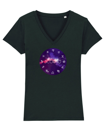 Scorpio Astrological Sign/SCORPION/Zodiac Black
