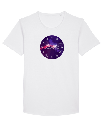 Scorpio Astrological Sign/SCORPION/Zodiac White