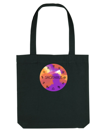 Sagitarius Astrological Sign/SAGITARIUS/Zodiac Black