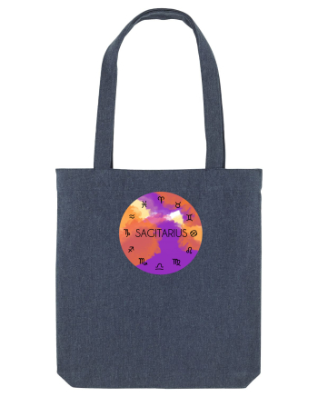 Sagitarius Astrological Sign/SAGITARIUS/Zodiac Midnight Blue
