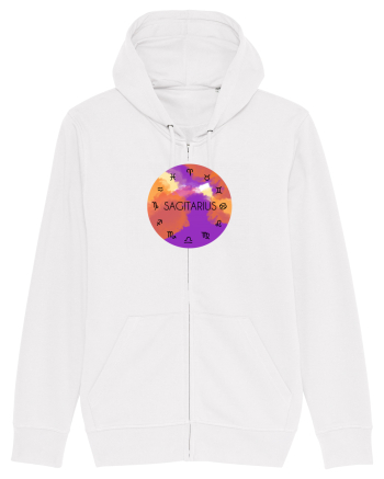 Sagitarius Astrological Sign/SAGITARIUS/Zodiac White