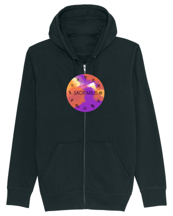 Sagitarius Astrological Sign/SAGITARIUS/Zodiac Black