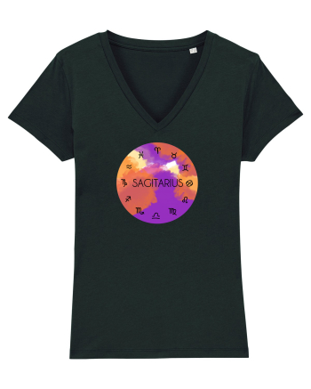 Sagitarius Astrological Sign/SAGITARIUS/Zodiac Black