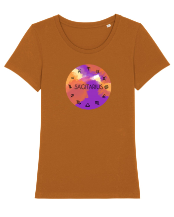 Sagitarius Astrological Sign/SAGITARIUS/Zodiac Roasted Orange
