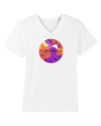 Sagitarius Astrological Sign/SAGITARIUS/Zodiac White