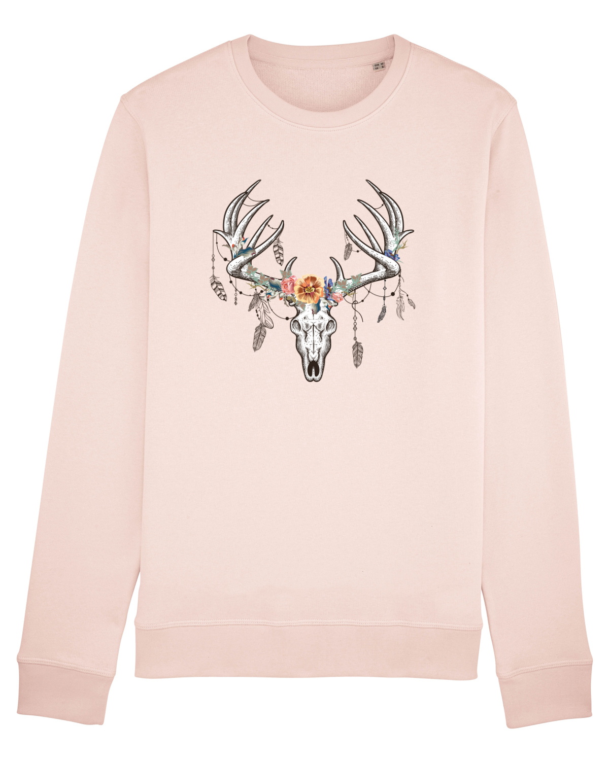 Bluză mânecă lungă Unisex Rise Candy Pink