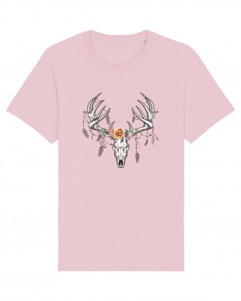 Craniu Cerb Floral Cotton Pink