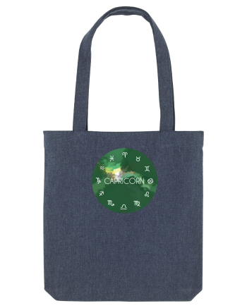 Capricorn Astrological Sign/COPRICORN/Zodiac Midnight Blue