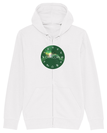 Capricorn Astrological Sign/COPRICORN/Zodiac White