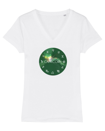 Capricorn Astrological Sign/COPRICORN/Zodiac White
