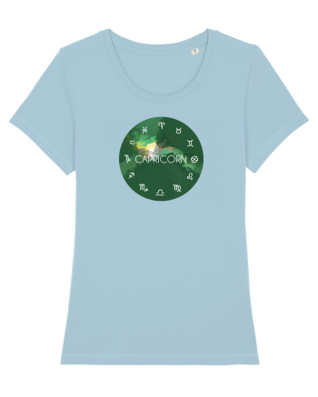 Capricorn Astrological Sign/COPRICORN/Zodiac Sky Blue