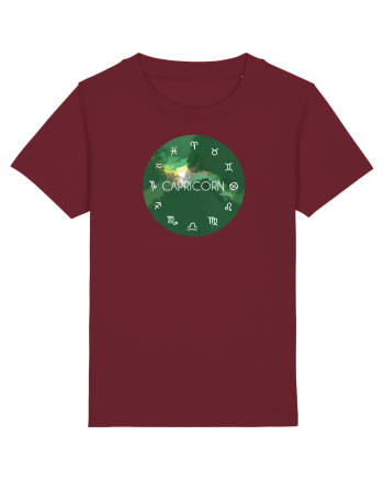 Capricorn Astrological Sign/COPRICORN/Zodiac Burgundy
