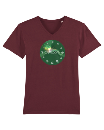 Capricorn Astrological Sign/COPRICORN/Zodiac Burgundy