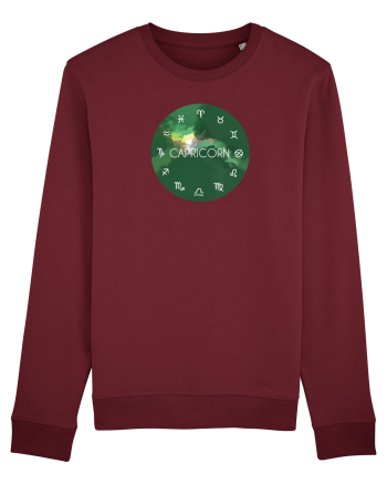 Capricorn Astrological Sign/COPRICORN/Zodiac Burgundy