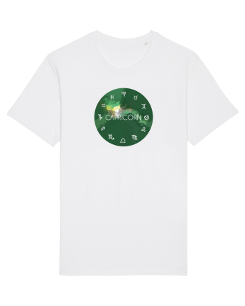 Capricorn Astrological Sign/COPRICORN/Zodiac White