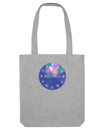 Aquarius Astrological Sign/AQUARIUS/Zodiac Heather Grey