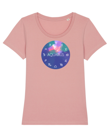 Aquarius Astrological Sign/AQUARIUS/Zodiac Canyon Pink