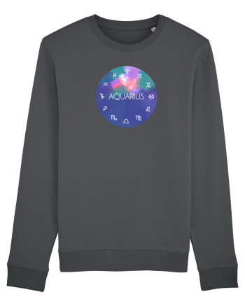 Aquarius Astrological Sign/AQUARIUS/Zodiac Anthracite