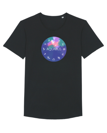 Aquarius Astrological Sign/AQUARIUS/Zodiac Black