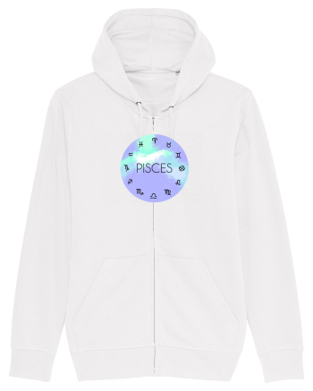 Pisces Astrological Sign/PISCES/Zodiac White